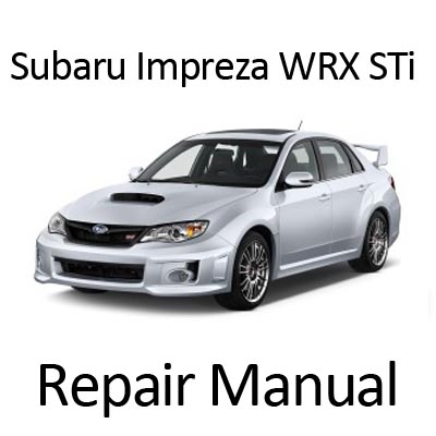 subaru wrx owners manual